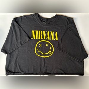 Cropped Nirvana Tee!
